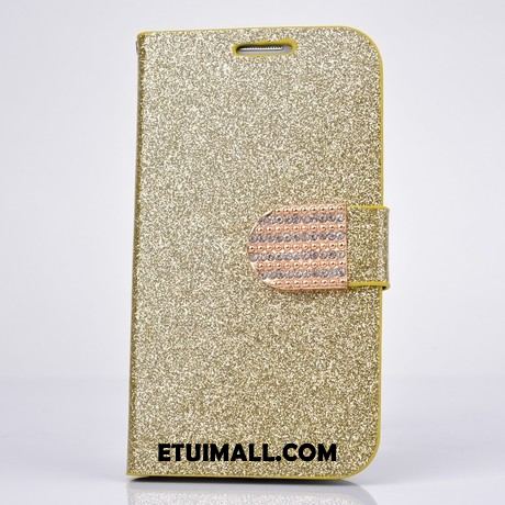 Etui iPhone 5c Rhinestone Ochraniacz Skórzany Futerał Telefon Komórkowy Proszek Futerał Dyskont