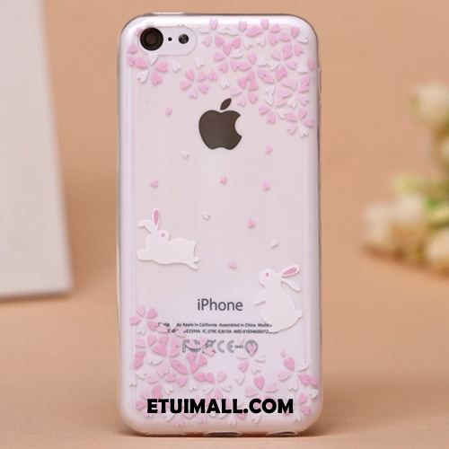 Etui iPhone 5c Silikonowe Telefon Komórkowy Kreatywne Przezroczysty All Inclusive Futerał Tanie