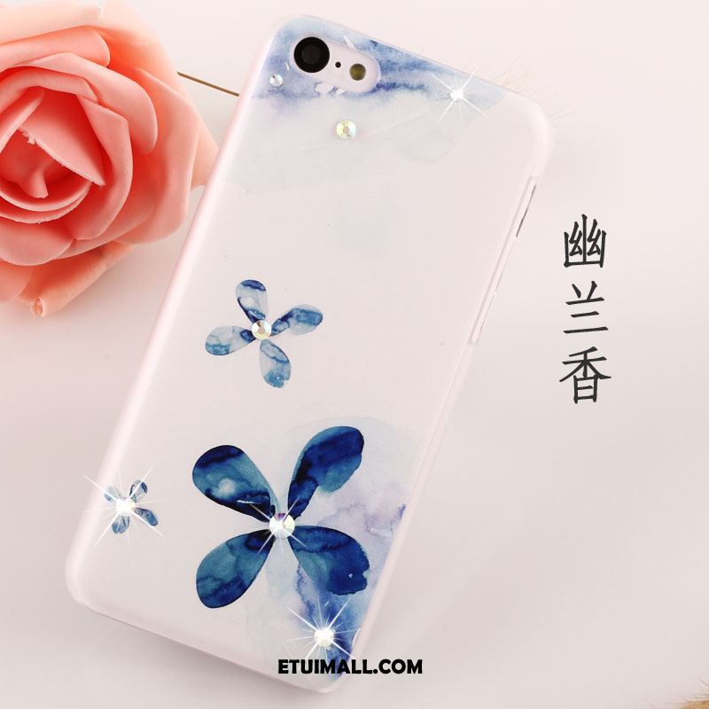 Etui iPhone 5c Telefon Komórkowy Nubuku Trudno Rhinestone Ochraniacz Pokrowce Tanie