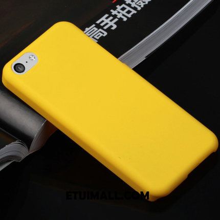 Etui iPhone 5c Trudno Proste Nubuku Jednolity Kolor Telefon Komórkowy Obudowa Tanie