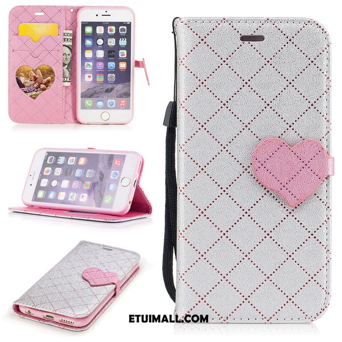 Etui iPhone 6 / 6s Anti-fall Klapa Ochraniacz Miękki Biały Futerał Tanie