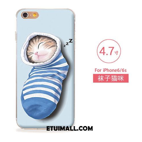 Etui iPhone 6 / 6s Piękny Kotek Silikonowe Relief All Inclusive Obudowa Kup