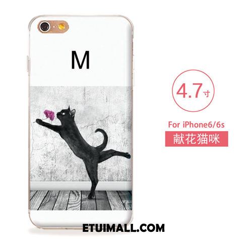 Etui iPhone 6 / 6s Piękny Kotek Silikonowe Relief All Inclusive Obudowa Kup
