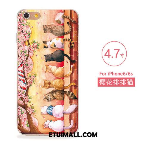 Etui iPhone 6 / 6s Piękny Kotek Silikonowe Relief All Inclusive Obudowa Kup