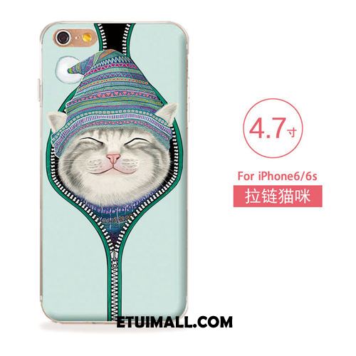 Etui iPhone 6 / 6s Piękny Kotek Silikonowe Relief All Inclusive Obudowa Kup