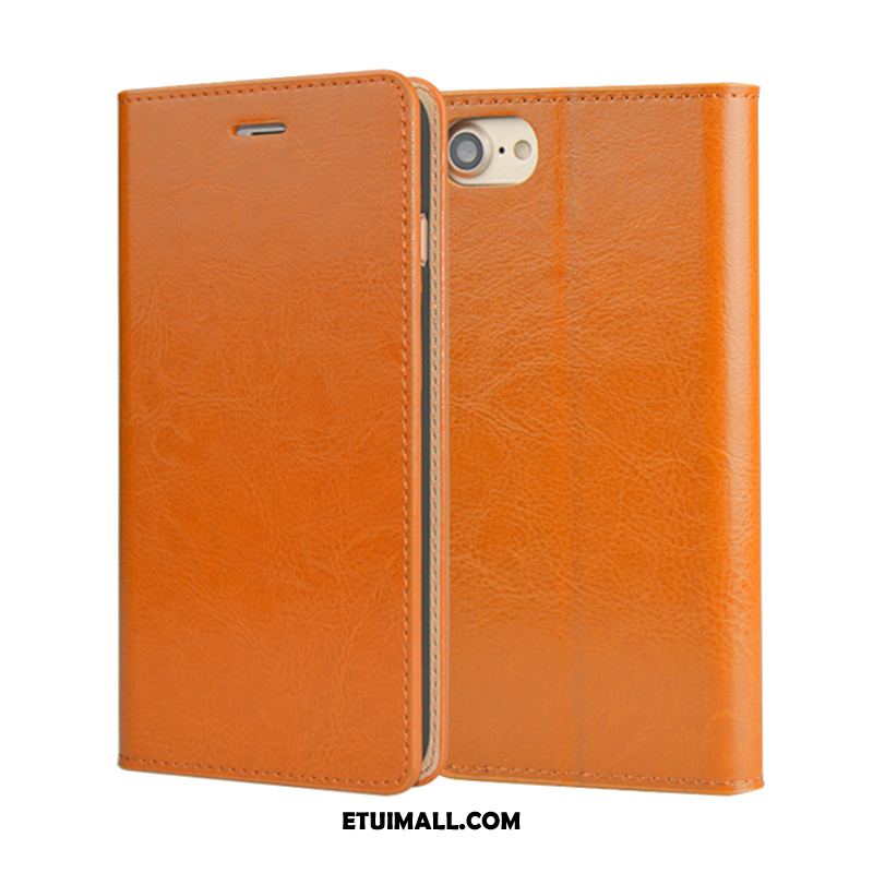 Etui iPhone 6 / 6s Plus Klapa Jakość Biznes Ochraniacz Pomarańczowy Pokrowce Na Sprzedaż