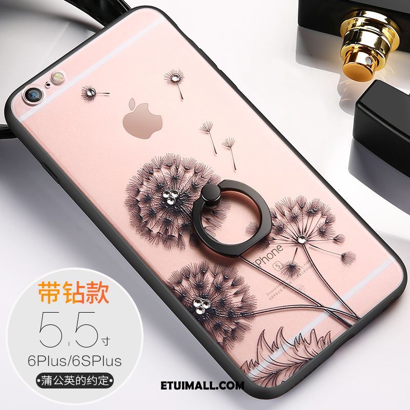 Etui iPhone 6 / 6s Plus Nowy Miękki All Inclusive Rhinestone Zakochani Obudowa Tanie