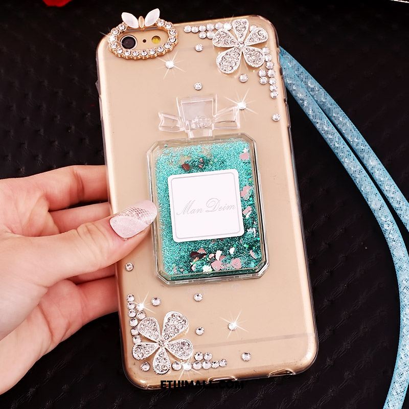 Etui iPhone 6 / 6s Plus Rhinestone Zielony Quicksand Silikonowe Etui Telefon Komórkowy Futerał Sprzedam