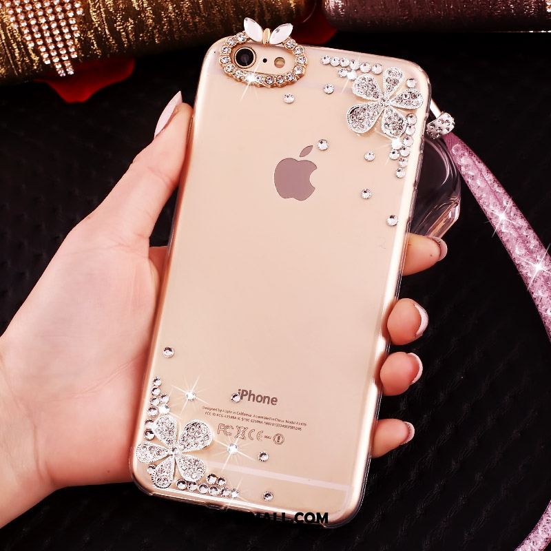 Etui iPhone 6 / 6s Plus Rhinestone Zielony Quicksand Silikonowe Etui Telefon Komórkowy Futerał Sprzedam