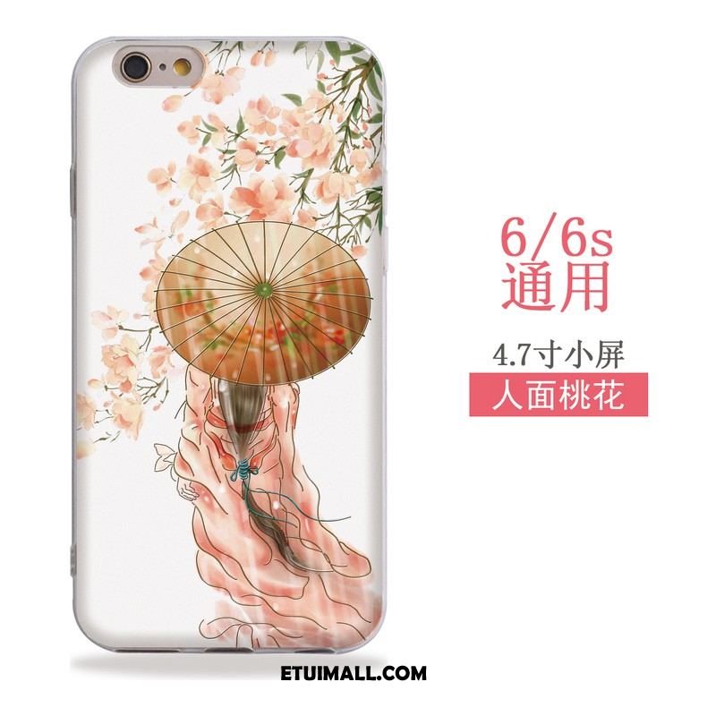 Etui iPhone 6 / 6s Plus Telefon Komórkowy Różowe Wiatr Silikonowe Wiszące Ozdoby Futerał Kup