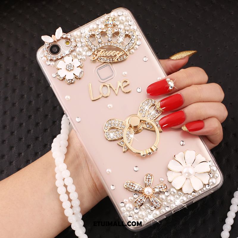 Etui iPhone 6 / 6s Plus Wiszące Ozdoby Rhinestone Anti-fall Telefon Komórkowy All Inclusive Pokrowce Sklep