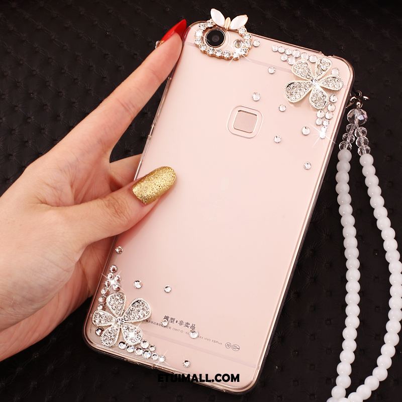 Etui iPhone 6 / 6s Plus Wiszące Ozdoby Rhinestone Anti-fall Telefon Komórkowy All Inclusive Pokrowce Sklep