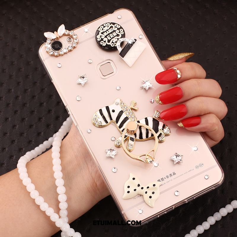 Etui iPhone 6 / 6s Plus Wiszące Ozdoby Rhinestone Anti-fall Telefon Komórkowy All Inclusive Pokrowce Sklep