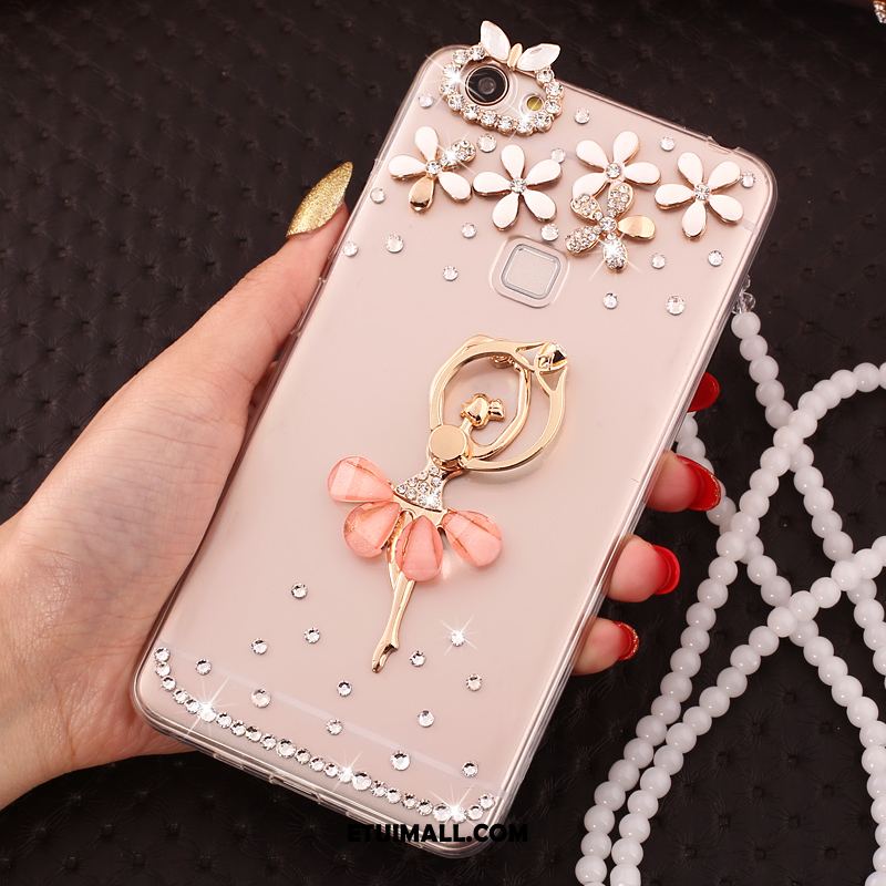 Etui iPhone 6 / 6s Plus Wiszące Ozdoby Rhinestone Anti-fall Telefon Komórkowy All Inclusive Pokrowce Sklep