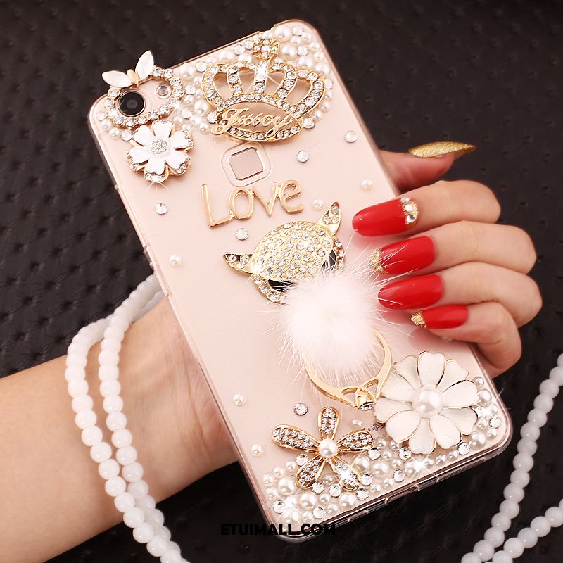 Etui iPhone 6 / 6s Plus Wiszące Ozdoby Rhinestone Anti-fall Telefon Komórkowy All Inclusive Pokrowce Sklep