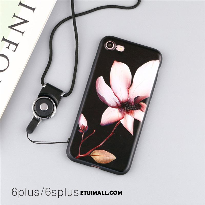 Etui iPhone 6 / 6s Plus Wiszące Ozdoby Telefon Komórkowy All Inclusive Biały Kwiaty Pokrowce Sklep