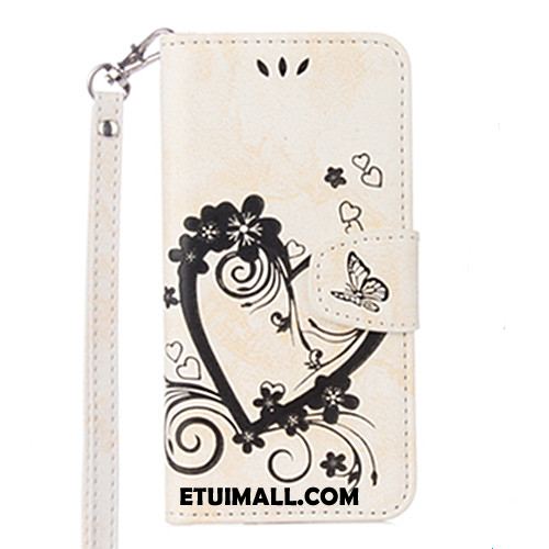 Etui iPhone 6 / 6s Purpurowy Skórzany Futerał All Inclusive Wiszące Ozdoby Anti-fall Futerał Tanie