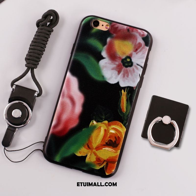 Etui iPhone 6 / 6s Ring Wiszące Ozdoby Silikonowe Tendencja Wspornik Futerał Sklep