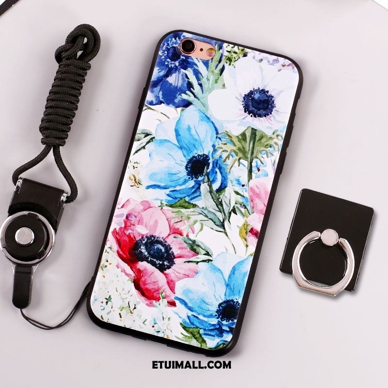 Etui iPhone 6 / 6s Ring Wiszące Ozdoby Silikonowe Tendencja Wspornik Futerał Sklep