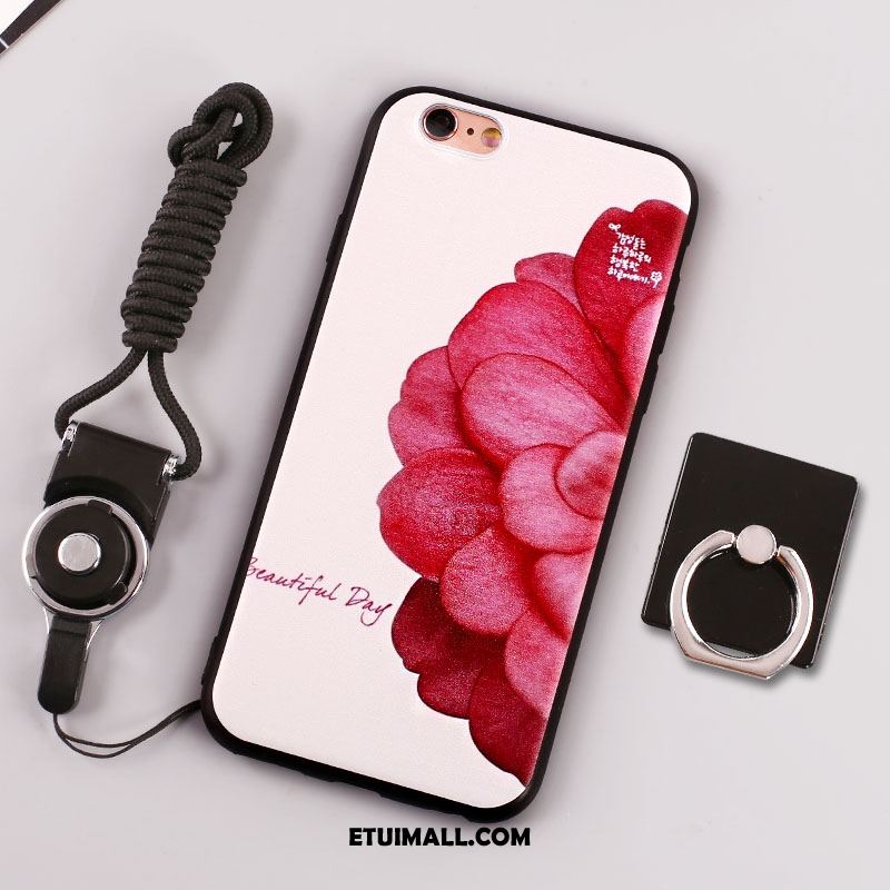 Etui iPhone 6 / 6s Ring Wiszące Ozdoby Silikonowe Tendencja Wspornik Futerał Sklep