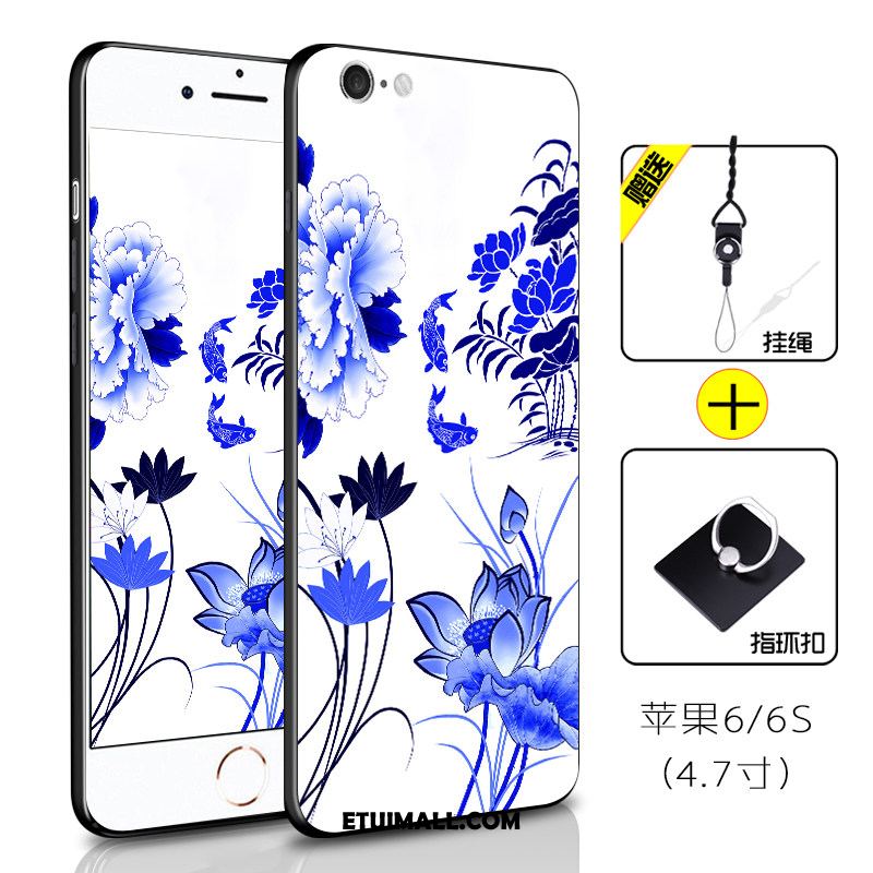 Etui iPhone 6 / 6s Telefon Komórkowy Anti-fall Biały Tendencja Silikonowe Futerał Tanie