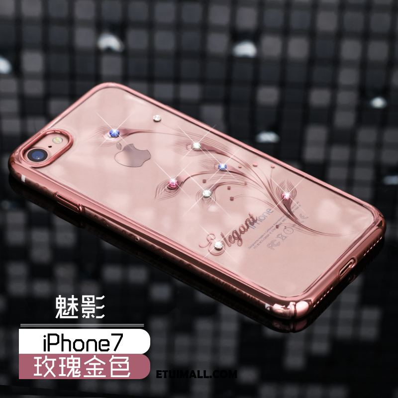 Etui iPhone 7 Nowy Trudno Anti-fall Luksusowy Różowe Złoto Futerał Tanie