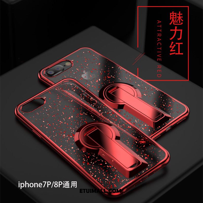 Etui iPhone 7 Plus All Inclusive Miękki Czerwony Netto Nowy Wspornik Pokrowce Tanie