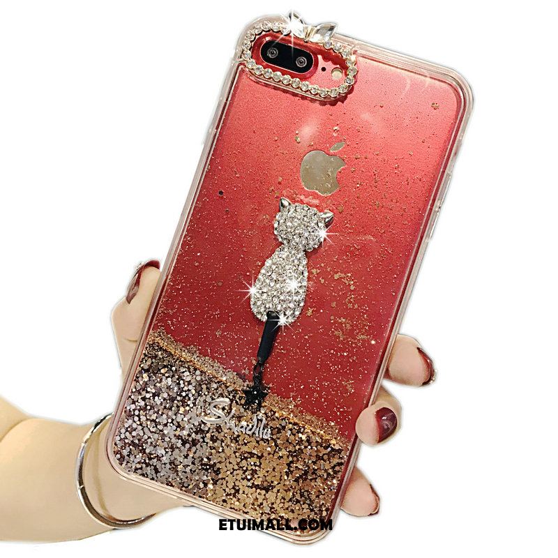 Etui iPhone 7 Plus All Inclusive Quicksand Przezroczysty Silikonowe Rhinestone Futerał Sklep