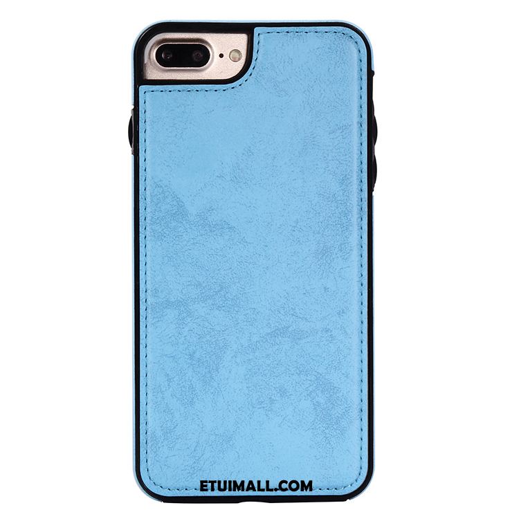 Etui iPhone 7 Plus Anti-fall Pakiet Kart Telefon Komórkowy Portfel Niebieski Futerał Oferta
