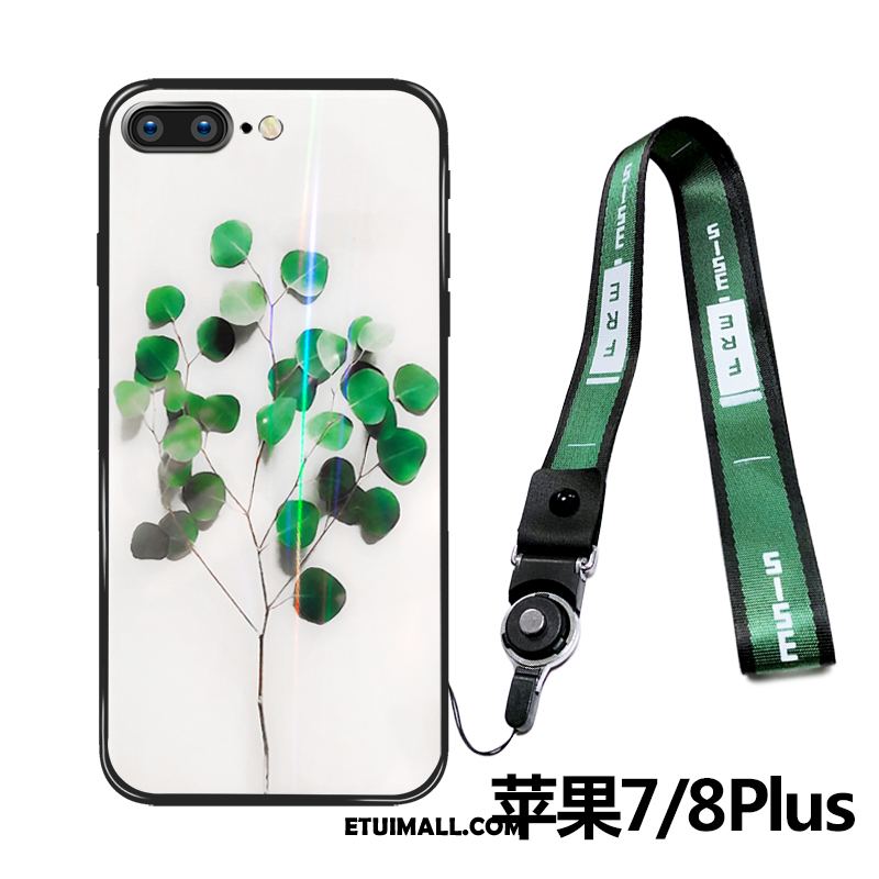 Etui iPhone 7 Plus Mały Kreatywne Telefon Komórkowy Zielony Świeży Pokrowce Tanie