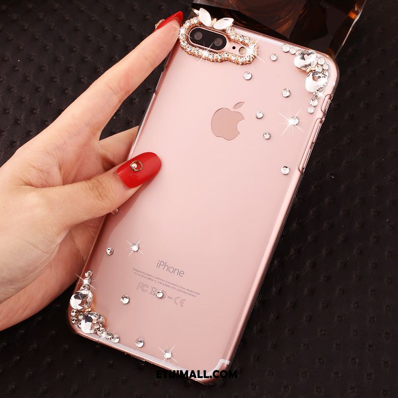 Etui iPhone 7 Plus Przezroczysty Anti-fall Kreatywne Telefon Komórkowy Różowe Obudowa Online