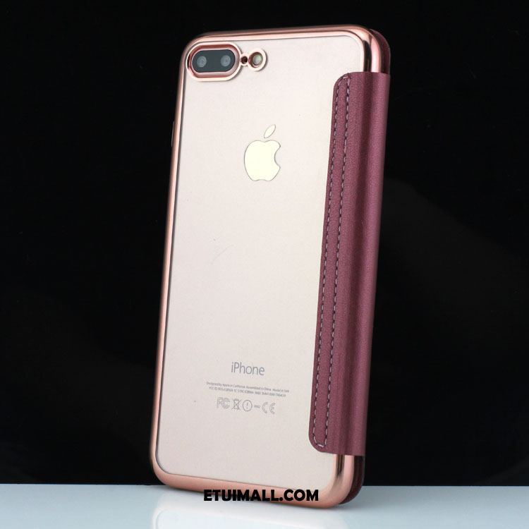 Etui iPhone 7 Plus Skórzany Futerał Poszycie Cienkie Telefon Komórkowy All Inclusive Pokrowce Sklep