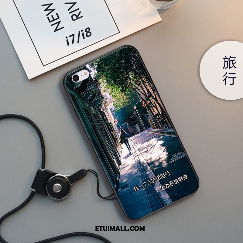 Etui iPhone 7 Tendencja Silikonowe Czarny Telefon Komórkowy Miękki Futerał Tanie