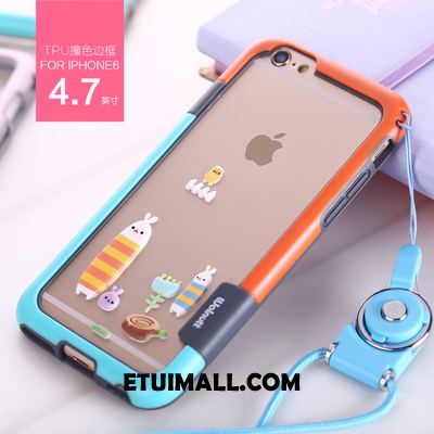 Etui iPhone 8 Granica Wiszące Ozdoby Silikonowe Niebieski Miękki Pokrowce Oferta