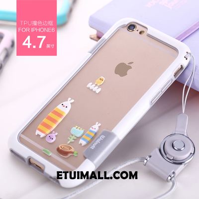 Etui iPhone 8 Granica Wiszące Ozdoby Silikonowe Niebieski Miękki Pokrowce Oferta