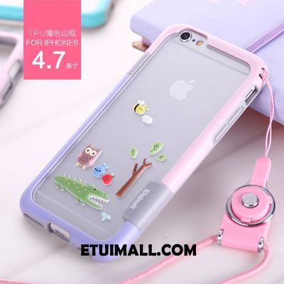 Etui iPhone 8 Granica Wiszące Ozdoby Silikonowe Niebieski Miękki Pokrowce Oferta