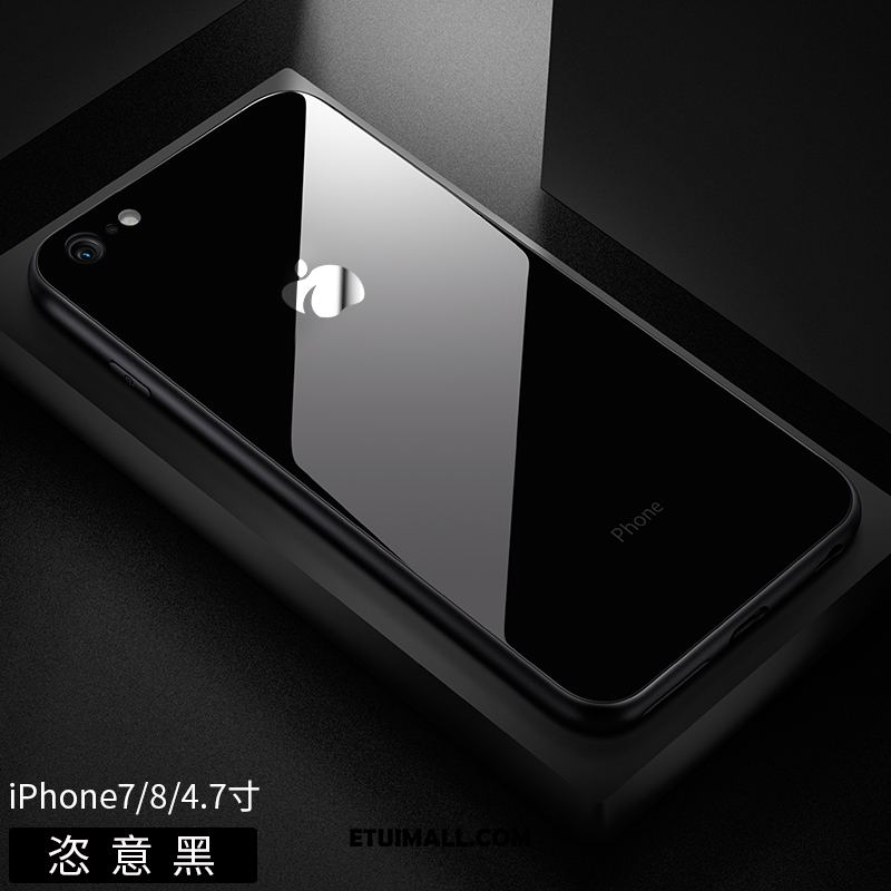 Etui iPhone 8 Jasny Anti-fall Silikonowe Telefon Komórkowy Czarny Pokrowce Sprzedam