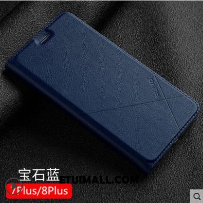 Etui iPhone 8 Plus Ochraniacz Torby Magnetyzm Telefon Komórkowy Jedwab Futerał Oferta