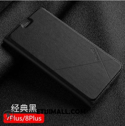 Etui iPhone 8 Plus Ochraniacz Torby Magnetyzm Telefon Komórkowy Jedwab Futerał Oferta