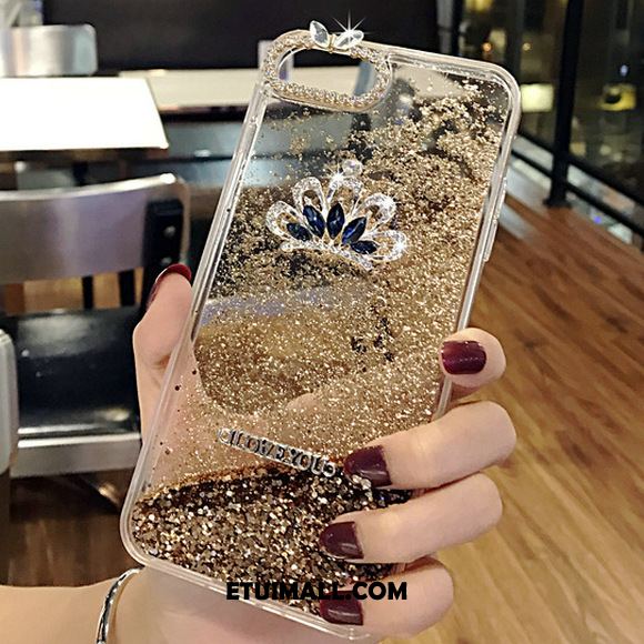 Etui iPhone 8 Plus Quicksand Kreatywne Ochraniacz Rhinestone Telefon Komórkowy Futerał Kup