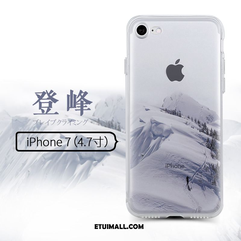Etui iPhone 8 Tendencja Anti-fall Telefon Komórkowy Kreatywne Różowe Obudowa Sklep