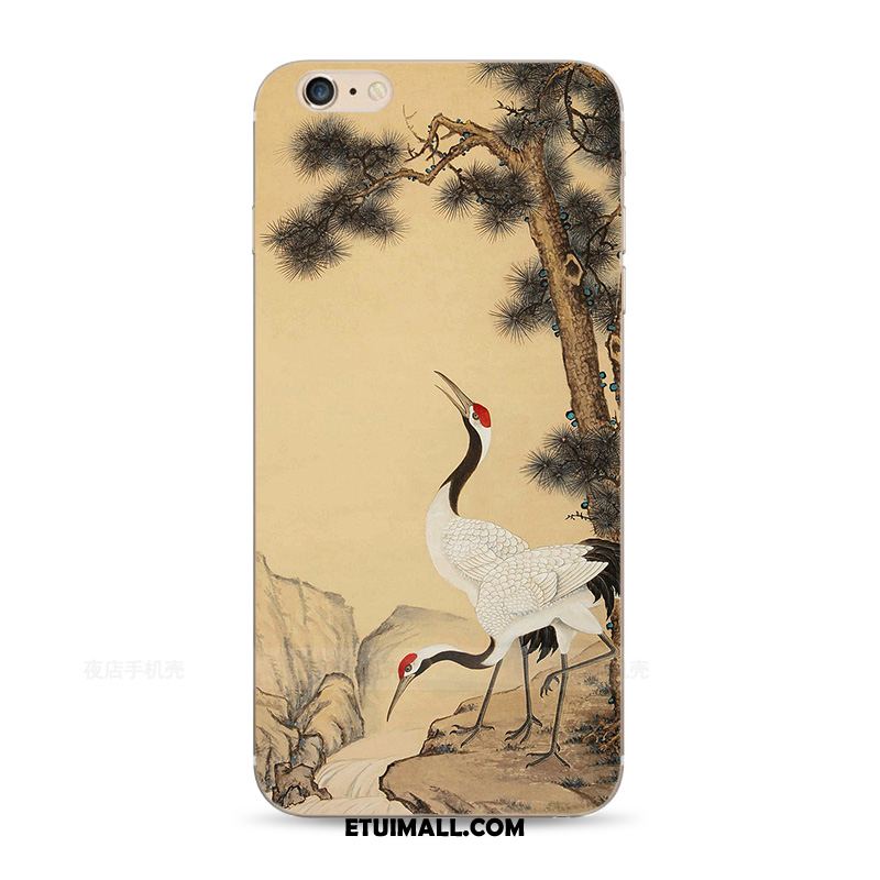 Etui iPhone Se Crane Vintage Kwiaty Zielony Wiatr Obudowa Sklep