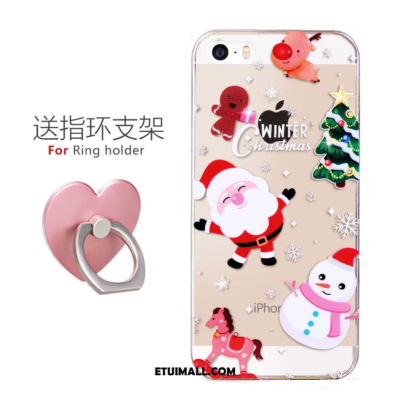 Etui iPhone Se Rhinestone Super Słodkie Przezroczysty Anti-fall All Inclusive Obudowa Sklep