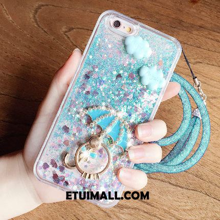 Etui iPhone Se Silikonowe Purpurowy Ochraniacz Luksusowy Rhinestone Futerał Sklep