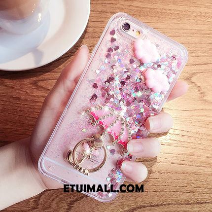 Etui iPhone Se Silikonowe Purpurowy Ochraniacz Luksusowy Rhinestone Futerał Sklep