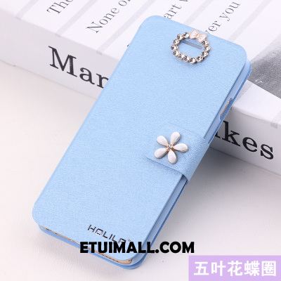 Etui iPhone Se Skórzany Futerał Ochraniacz Rhinestone Anti-fall Różowe Futerał Tanie