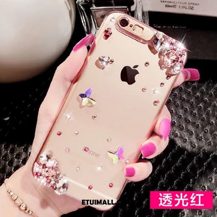 Etui iPhone Se Telefon Komórkowy Luksusowy Rhinestone Kreatywne Przezroczysty Futerał Sklep