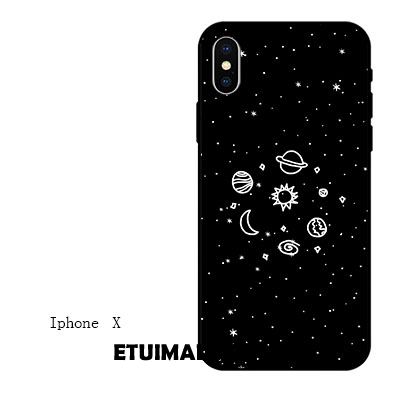 Etui iPhone X Silikonowe Planeta Telefon Komórkowy Miękki Wiszące Ozdoby Futerał Sklep