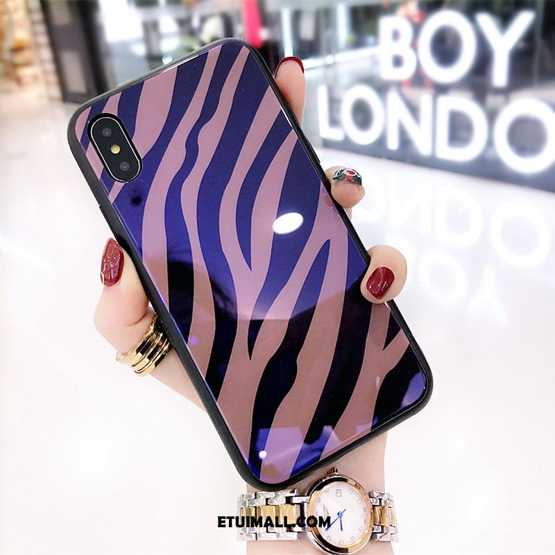 Etui iPhone X Wiszące Ozdoby Niebieski All Inclusive Purpurowy Anti-fall Futerał Sprzedam