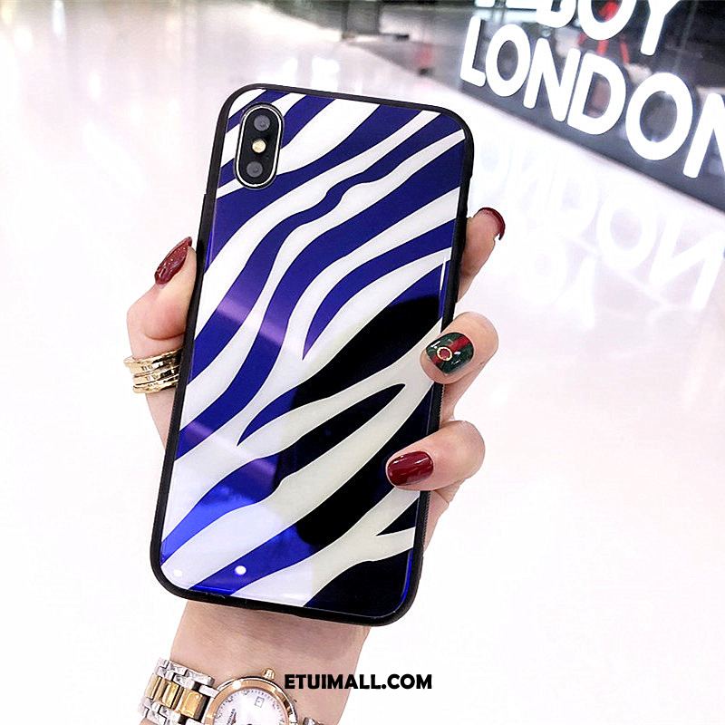 Etui iPhone X Wiszące Ozdoby Niebieski All Inclusive Purpurowy Anti-fall Futerał Sprzedam